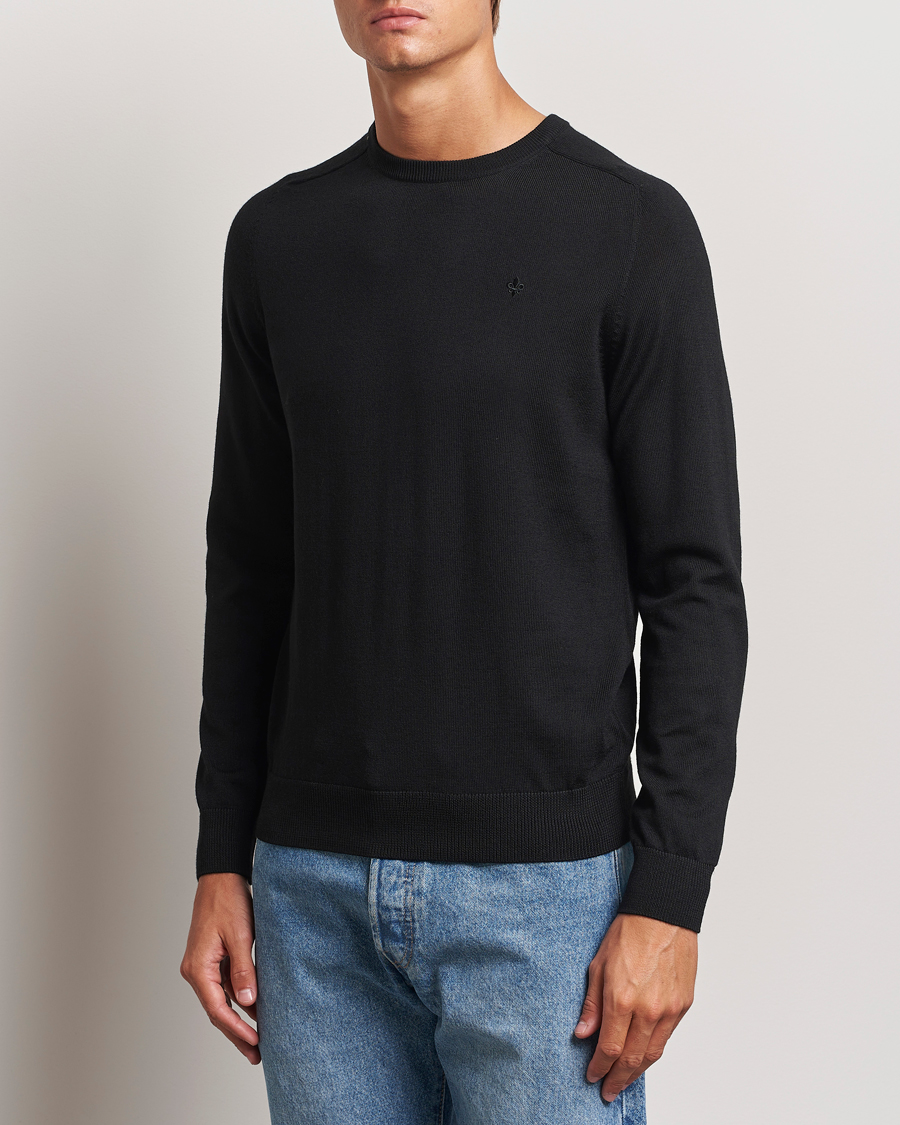 Herr |  | Morris | Merino O-neck Black