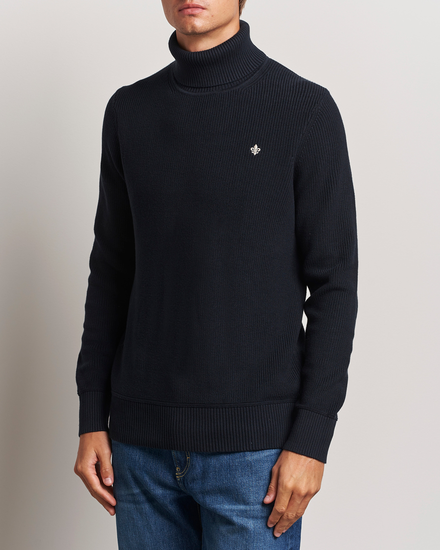 Herr |  | Morris | Bernard Cotton Rollneck Blue