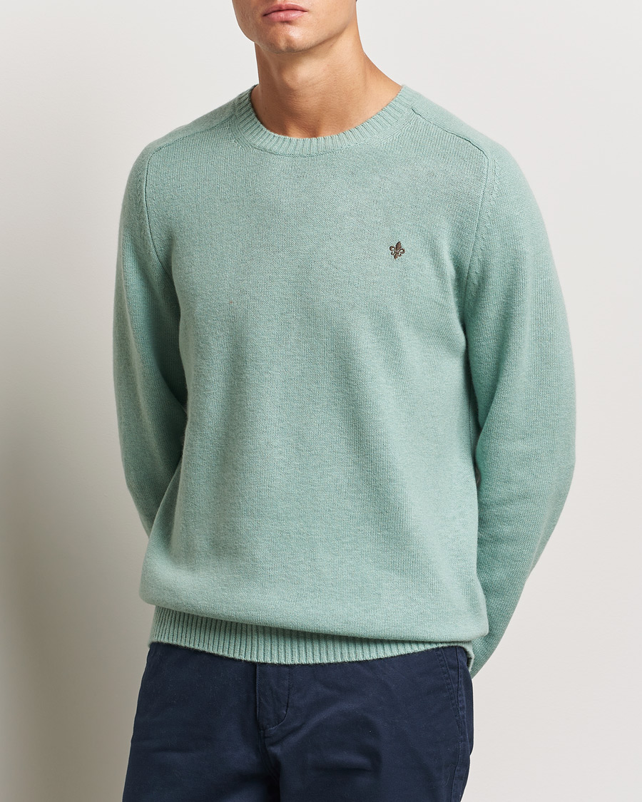 Herr |  | Morris | Hertford Merino Crew Neck Green