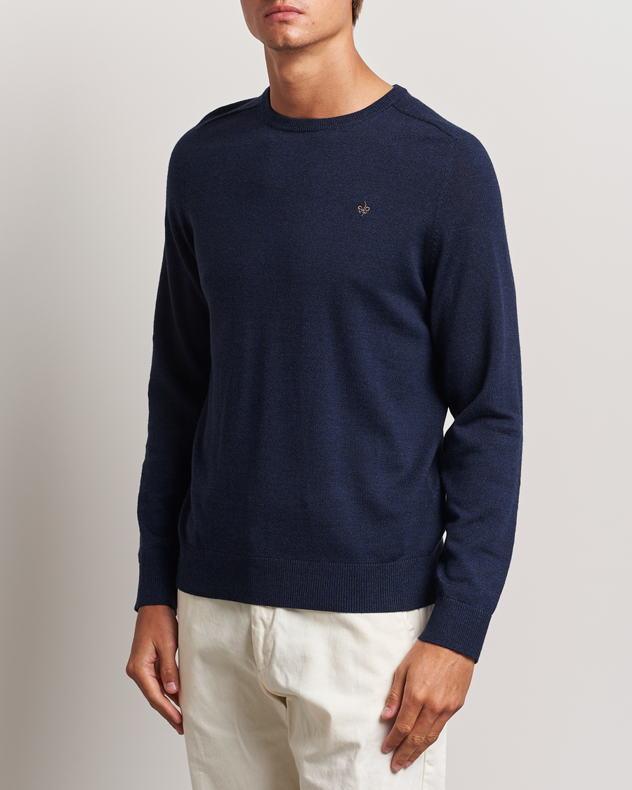 Herr |  | Morris | Merino O-neck Blue