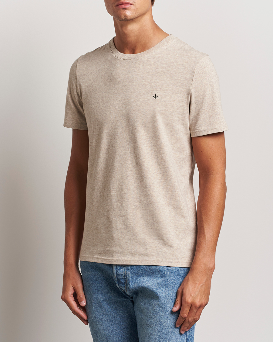 Herr |  | Morris | James Crew Neck Tee Khaki