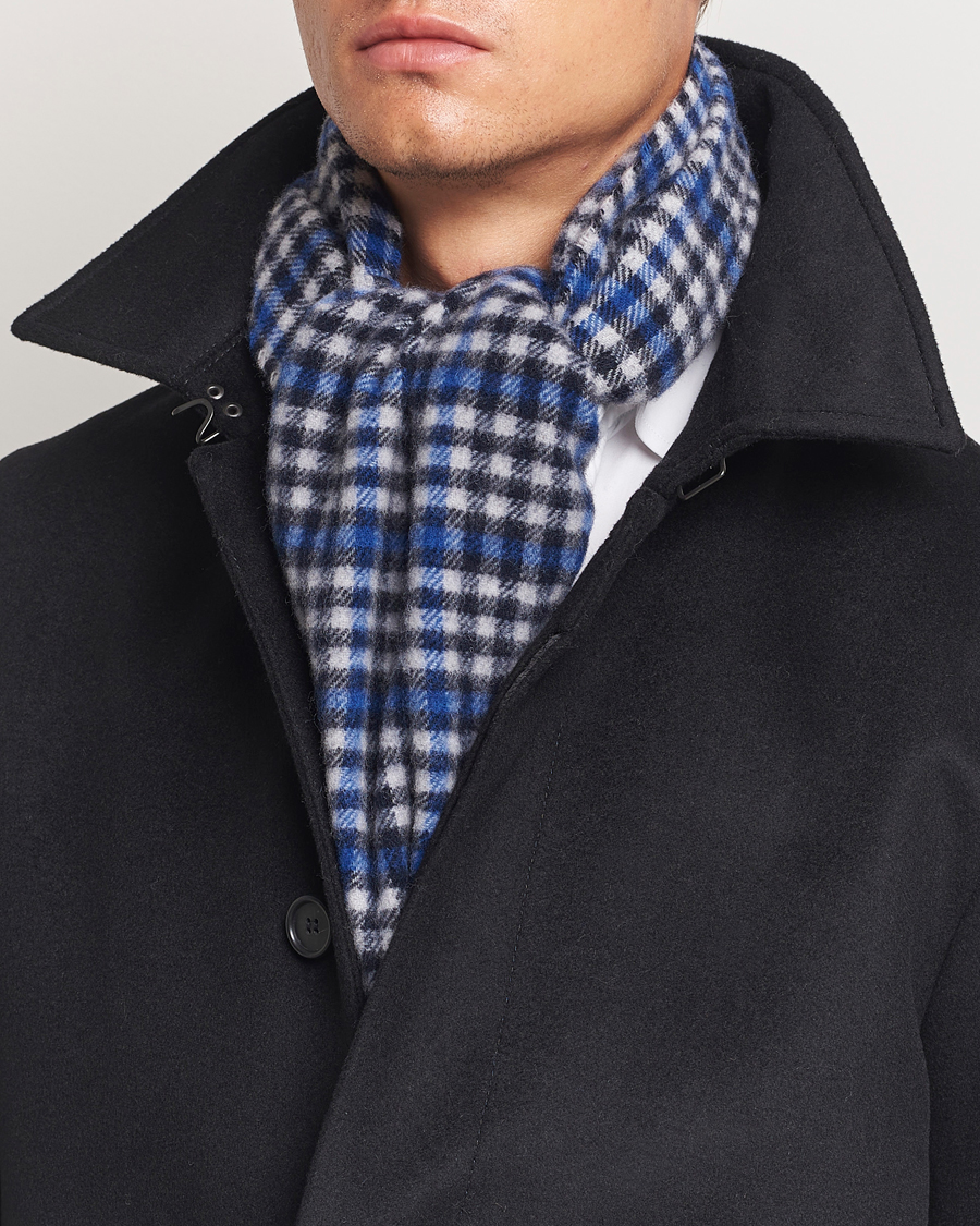 Herr |  | Morris | Barry Check Scarf Grey