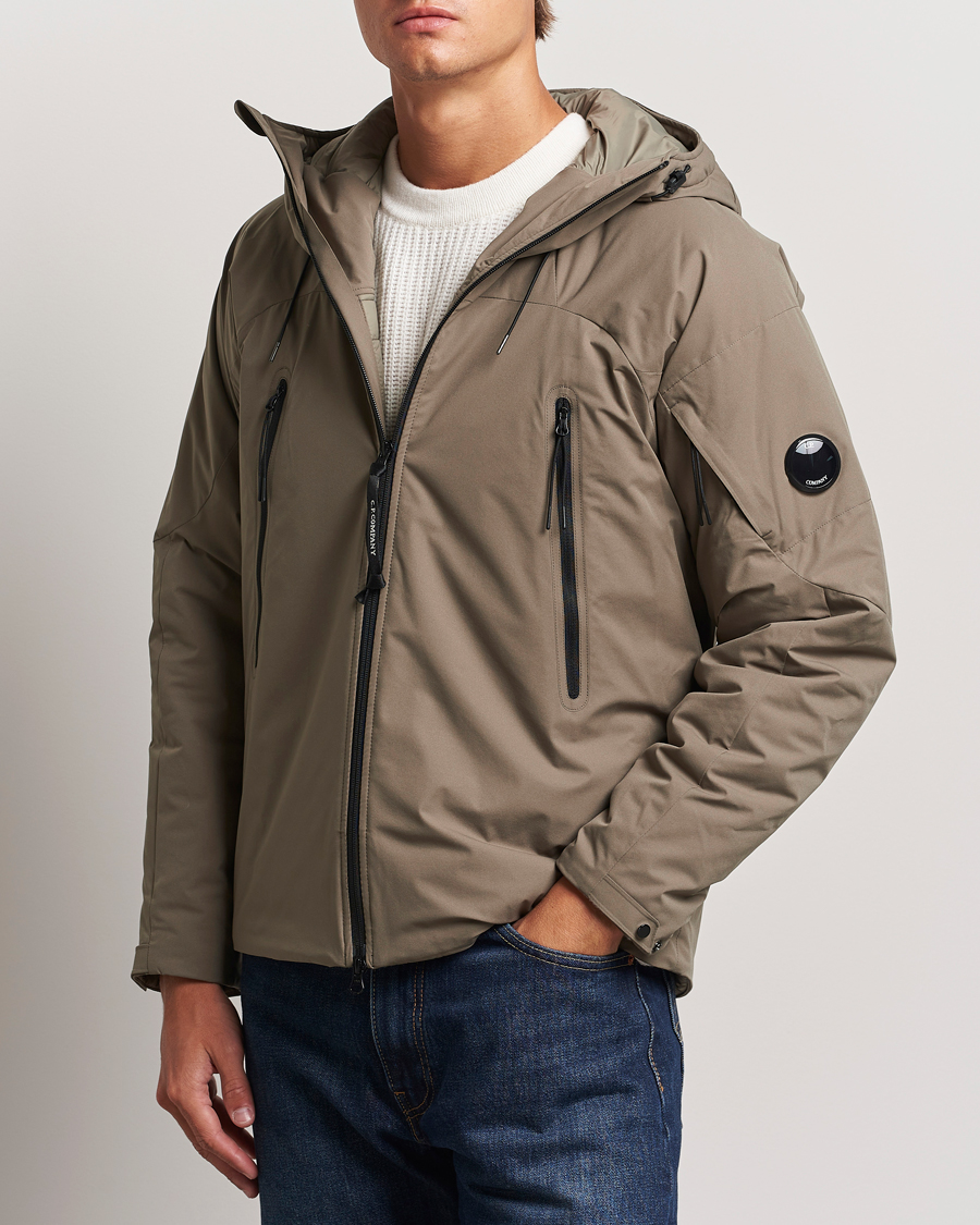 Herr |  | C.P. Company | Pro-Tec Lightweight Padded Jacket Mud Green