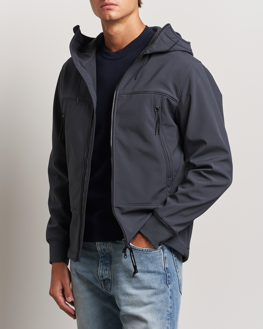 Herr |  | C.P. Company | CP Shell Hooded Jacket Grey Black