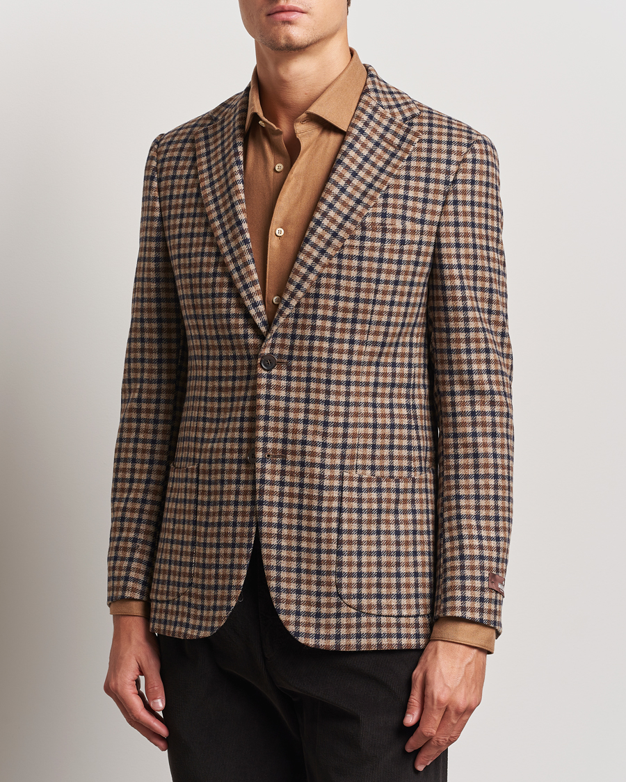 Herr |  | Morris Heritage | Wool Tweed Blazer Navy