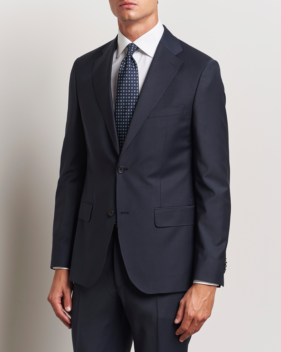 Herr |  | Morris Heritage | Morris Wool Suit Blazer Navy