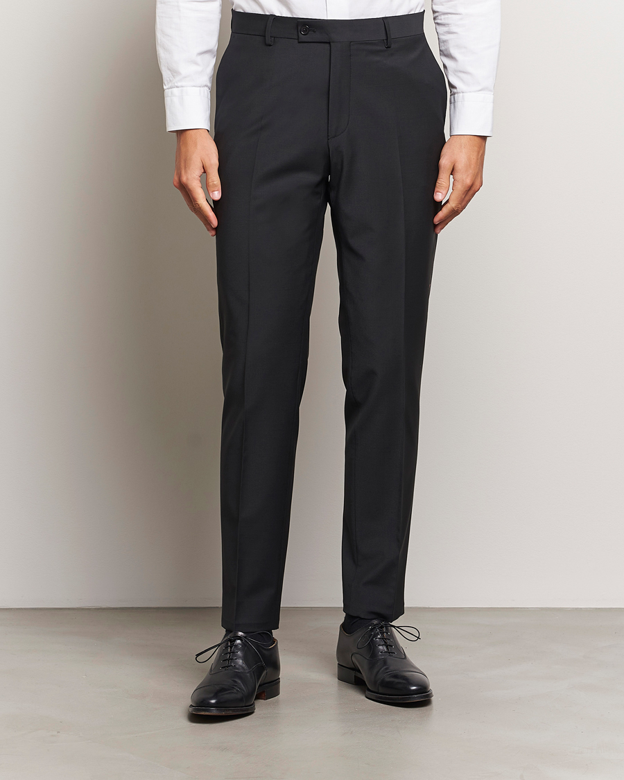 Herr |  | Morris Heritage | Morris Wool Suit Trousers Black