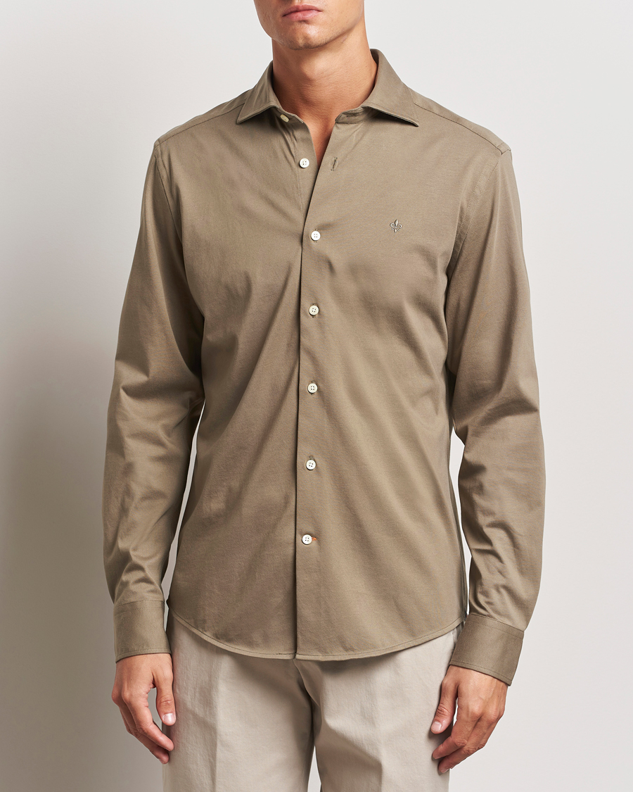 Herr |  | Morris | Dressed Jersey Shirt Olive