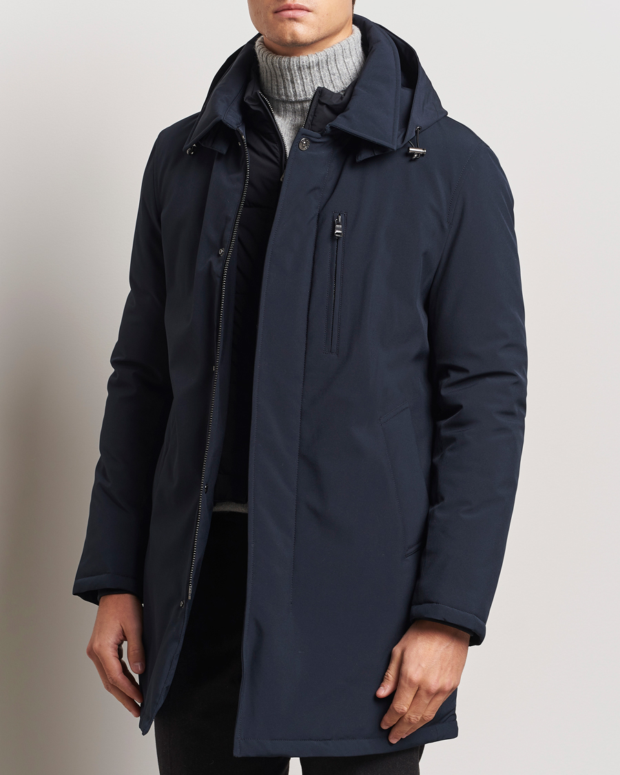 Herr |  | Oscar Jacobson | Wynter Padded Jacket Navy