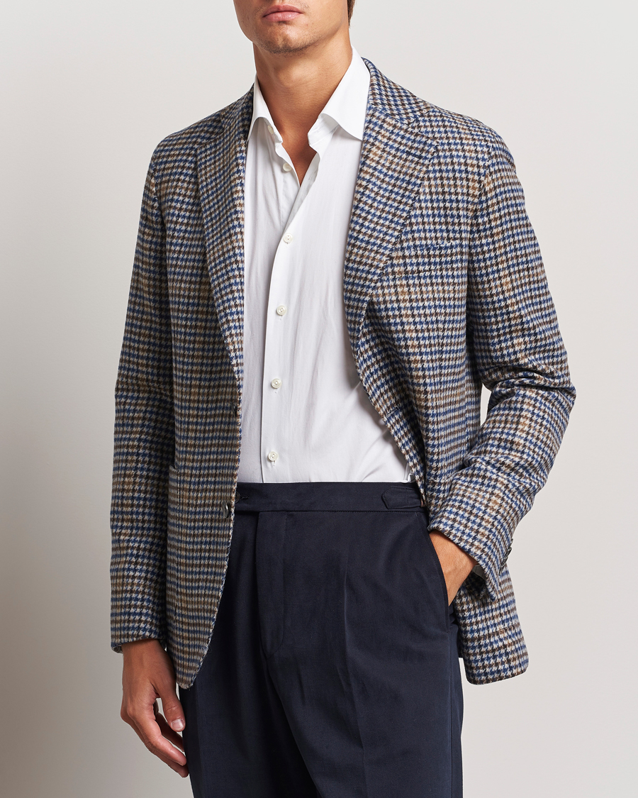 Herr |  | Oscar Jacobson | Ferry Check Wool Blazer Multi