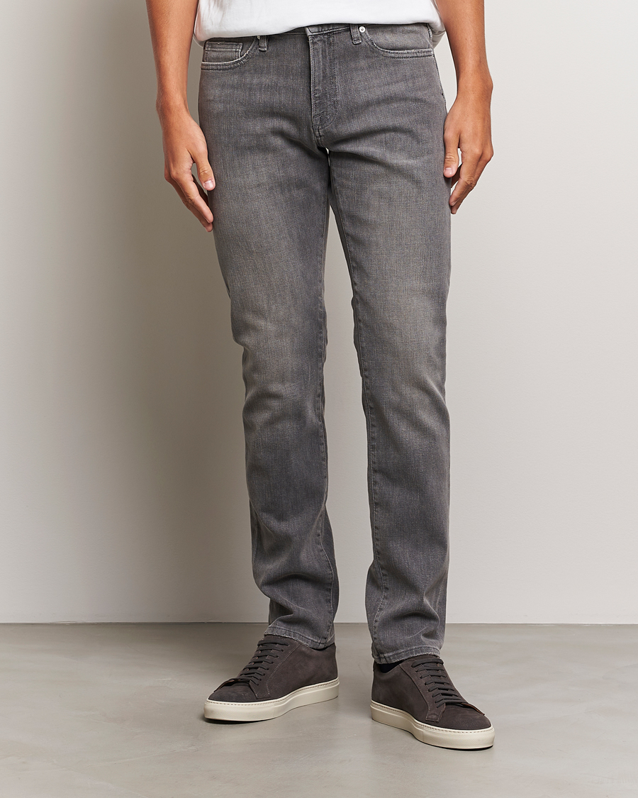 Herr | Grå jeans | FRAME | L´Homme Slim Stretch Jeans Vintage Dark