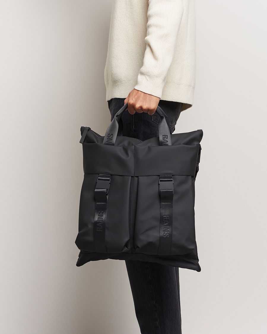 Herr |  | RAINS | Trail Tote Bag Black