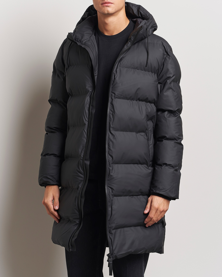 Herr |  | RAINS | Alta Long Puffer Parka Black