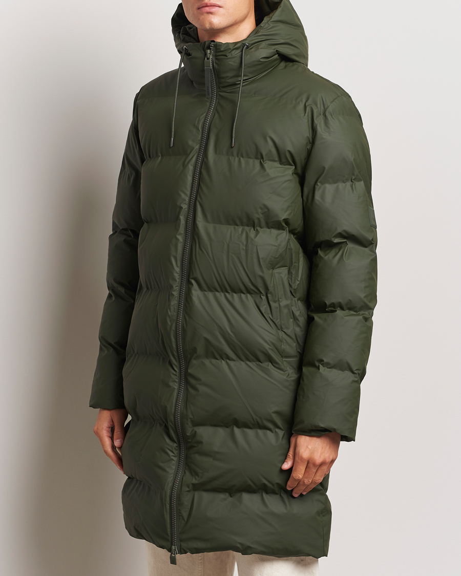 Herr |  | RAINS | Alta Long Puffer Parka Green