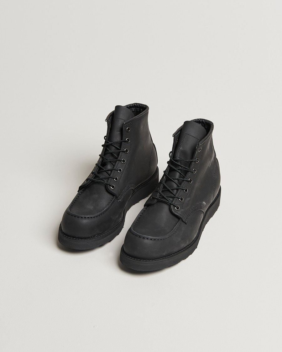 Herr |  | Red Wing Shoes | Moc Toe Boot Black Harness