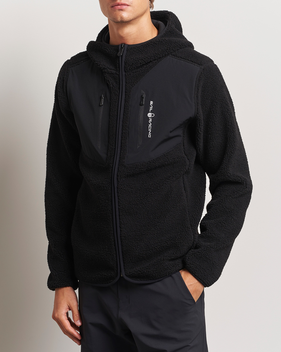 Herr |  | Sail Racing | Patrol Pile Full Zip Hoodie Carbon