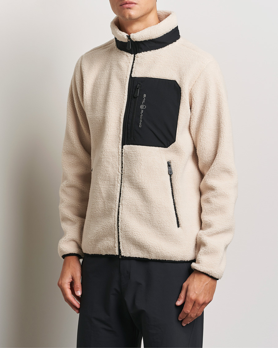 Herr |  | Sail Racing | Bowman Pile Full Zip Ivory