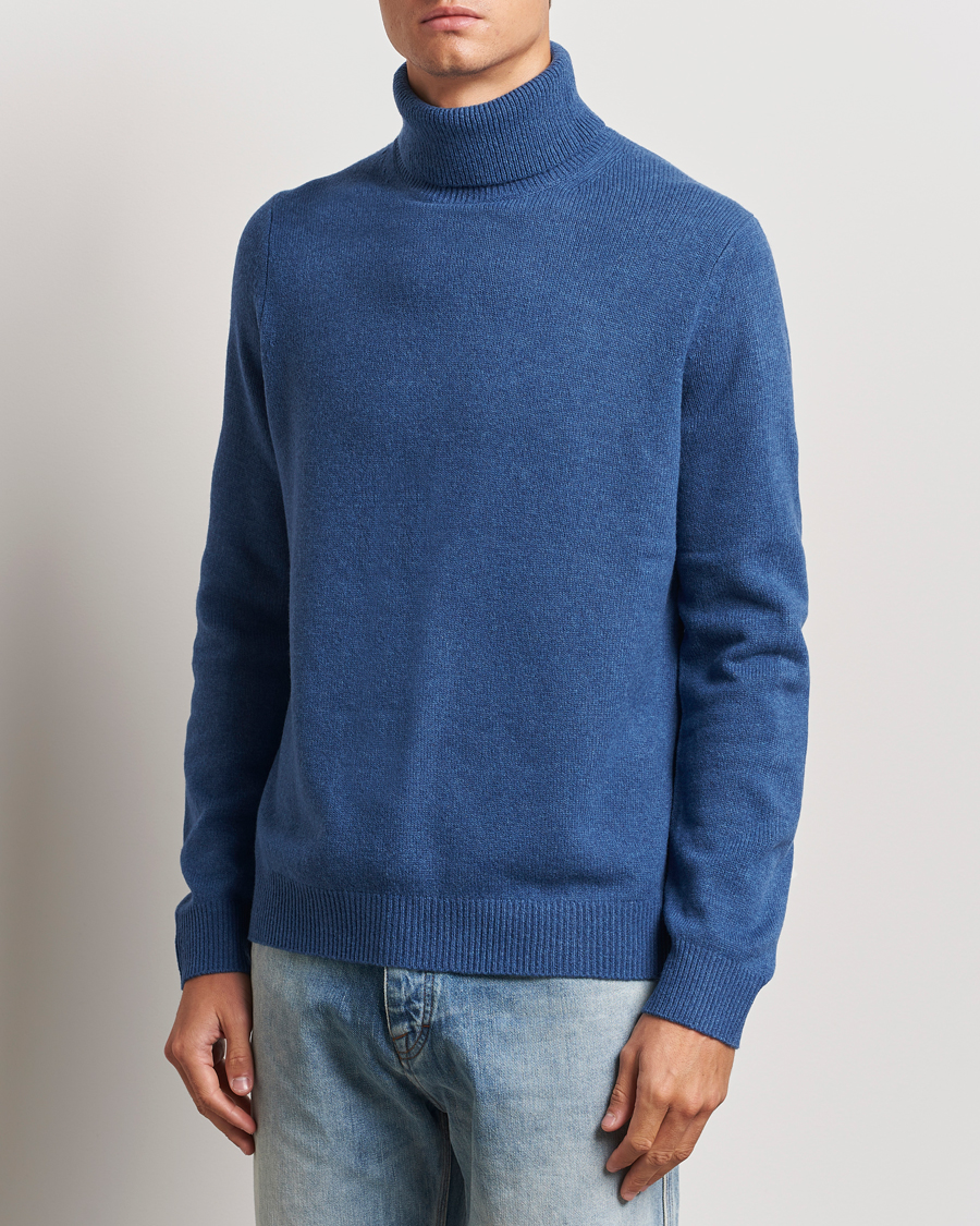 Herr |  | Samsøe Samsøe | Isak Knitted Turtleneck True Navy