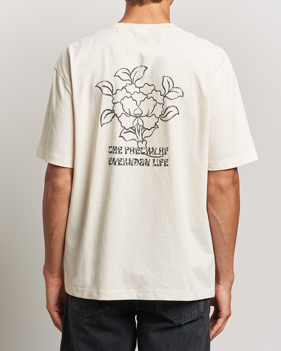 Herr |  | Samsøe Samsøe | Poetry Printed T-Shirt Neutral Lotus