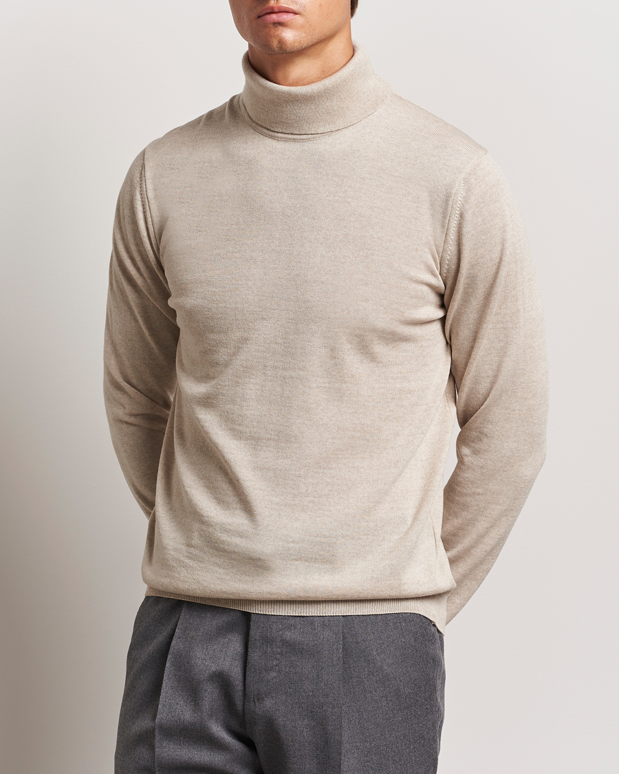 Herr |  | Stenströms | Merino Rollneck Beige