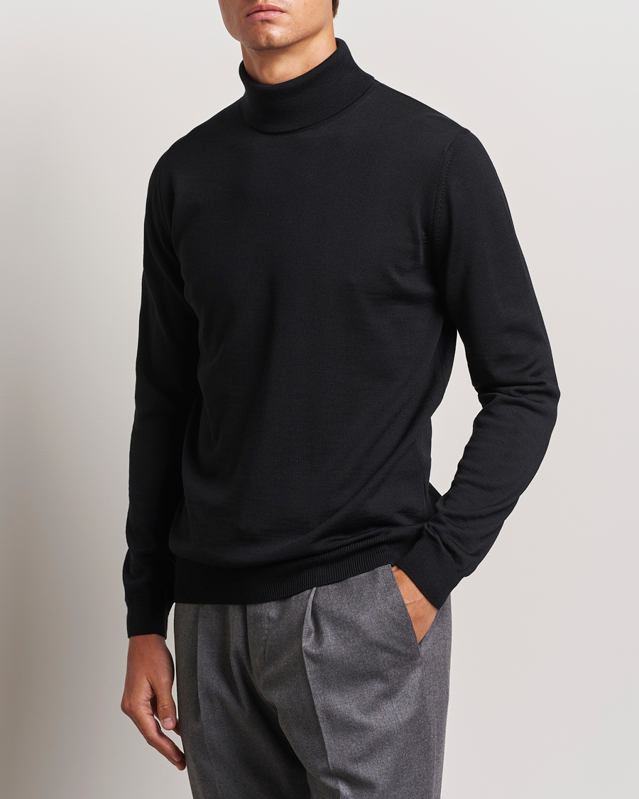 Herr |  | Stenströms | Merino Rollneck Black