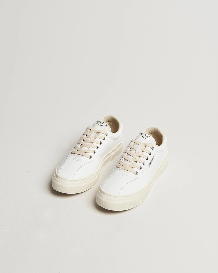 Herr |  | Stepney Workers Club | Dellow 02 Leather Cupsole Sneaker White