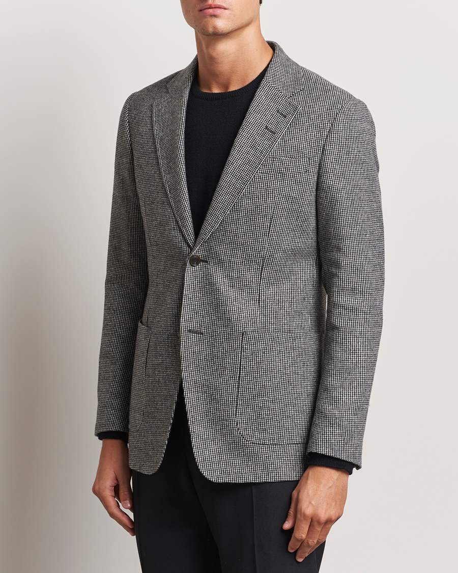 Herr |  | Tiger of Sweden | Justin Wool Pepita Blazer Black/White