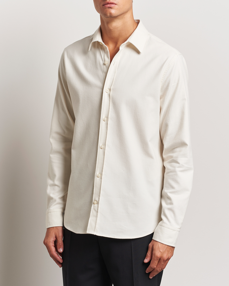 Herr |  | Tiger of Sweden | Benjamins Brushed Twill Shirt Seashell