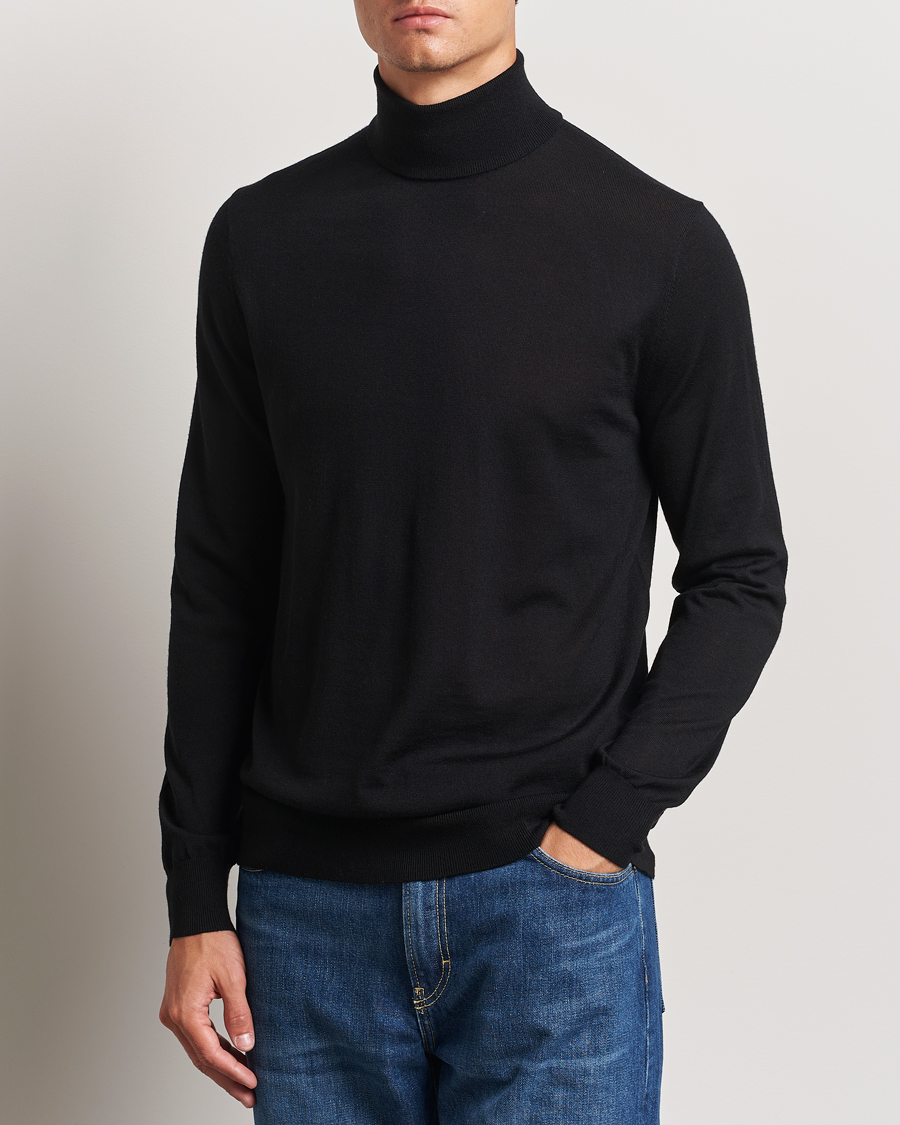 Herr |  | Tiger of Sweden | Nevile Extra Fine Merino Polo Black