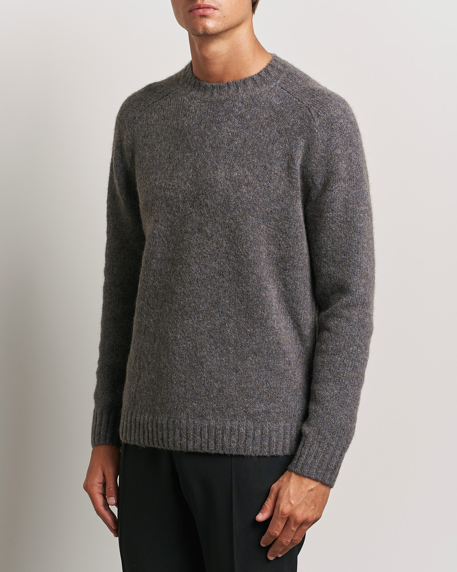 Herr |  | Tiger of Sweden | Adryan Yak/Alpaca Knitted Sweater Movie Grey