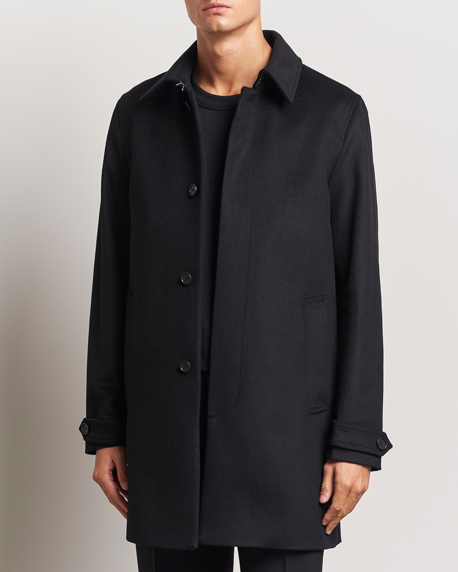 Herr | Business & Beyond - Formal | Tiger of Sweden | Cane Wool/Cashmere Coat Black