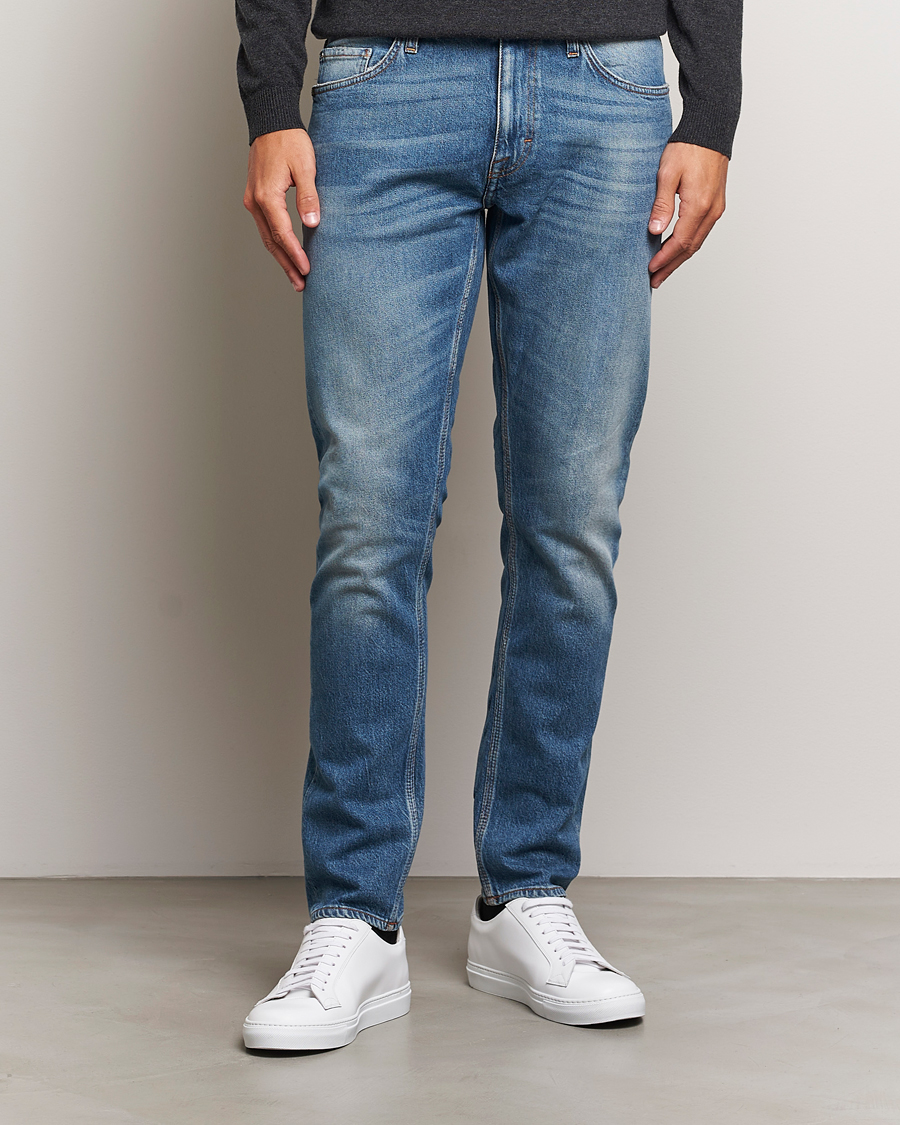 Herr |  | Tiger of Sweden | Pistolero Stretch Cotton Jeans Medium Blue