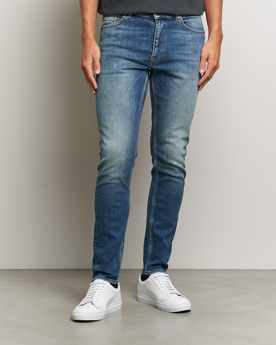 Herr |  | Tiger of Sweden | Evolve Stretch Cotton Jeans Medium Blue