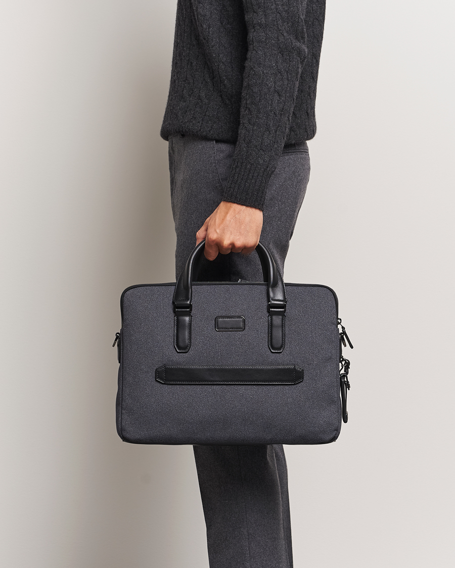 Herr |  | TUMI | Harrison Sycamore Slim Briefcase Dark Charcoal