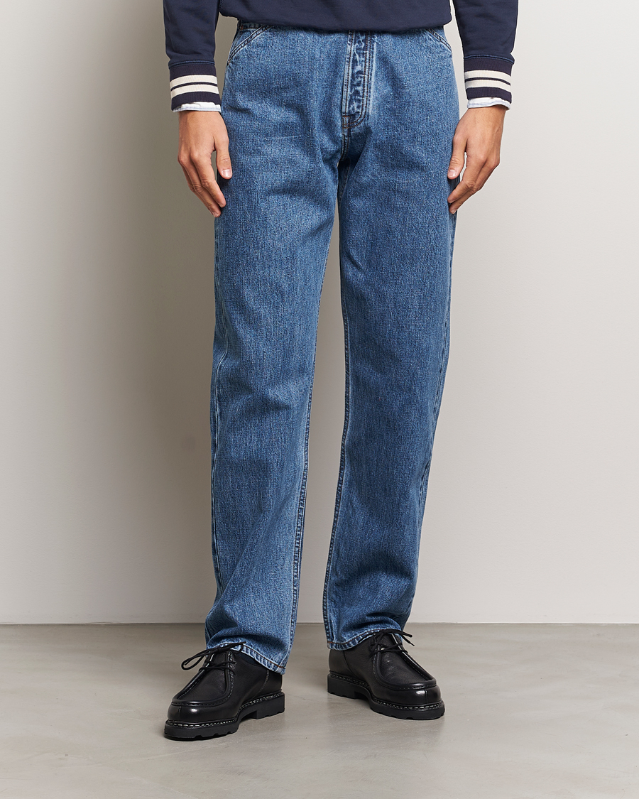 Herr |  | Drake\'s | 5-Pocket Japanese Selvedge Jeans Bleach