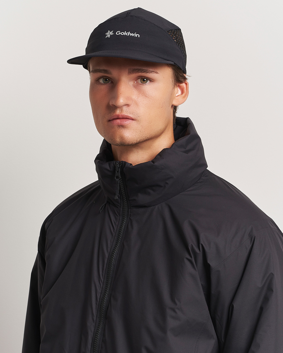 Herr | Kepsar | Goldwin | Utility Jet Mesh Run Cap Black