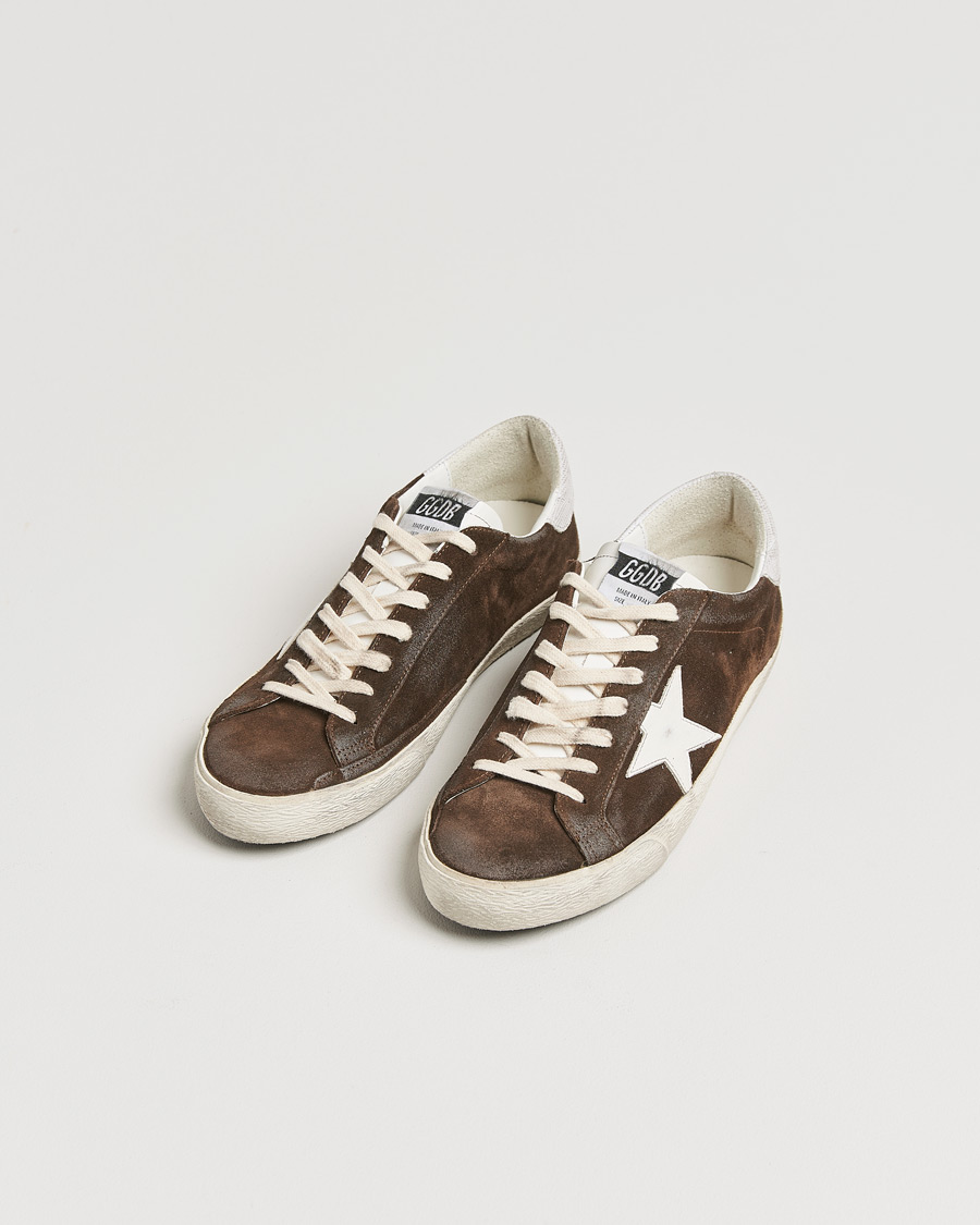 Herr | Låga sneakers | Golden Goose | Super-Star Sneakers Dark Brown