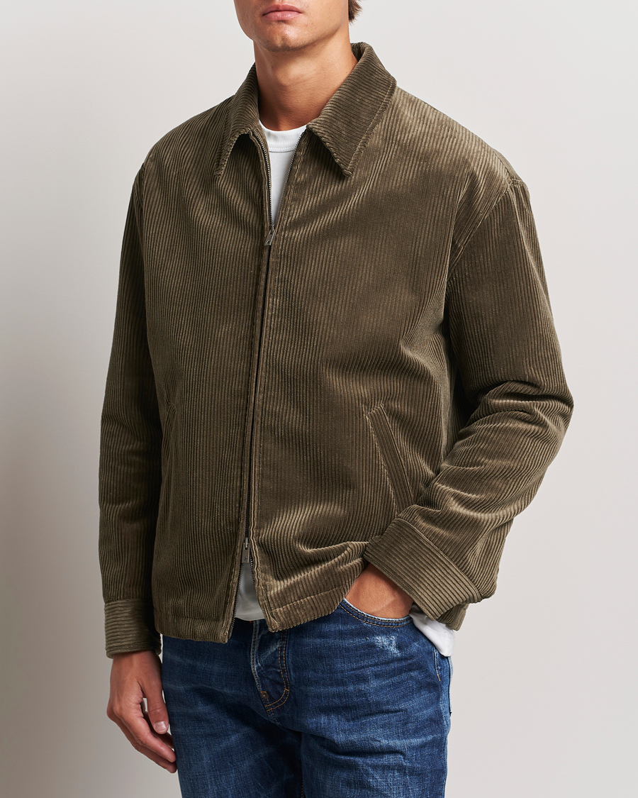 Herr | Casual jackor | Golden Goose | Corduroy Jacket Dark Green