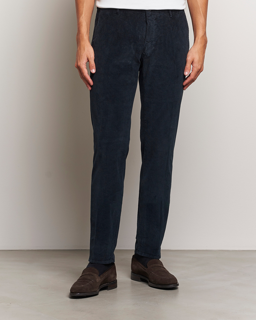 Herr |  | Incotex | Slim Fit Leisure Cord Slacks Navy