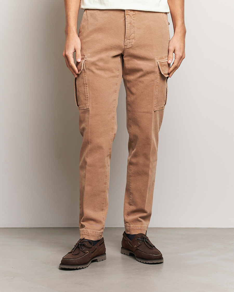 Herr |  | Incotex | Slim Fit Cargo Pants Military