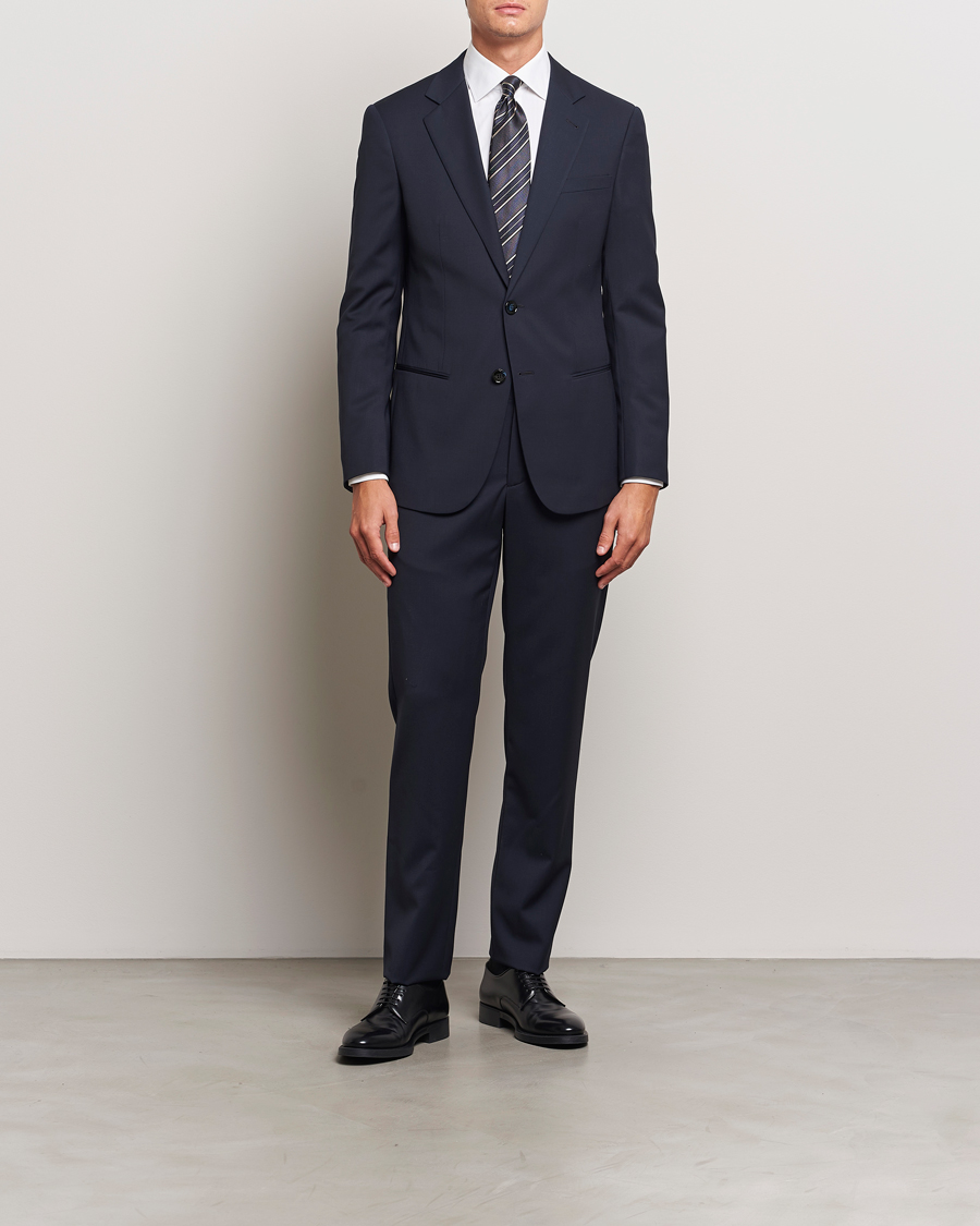 Herr |  | Giorgio Armani | Soho Virgin Wool Suit Navy