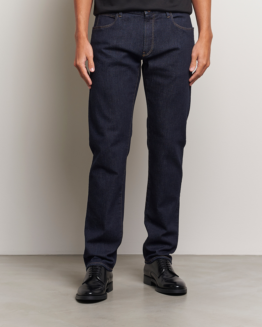 Herr | Kläder | Giorgio Armani | 5-Pocket Denim Pants Dark Indigo