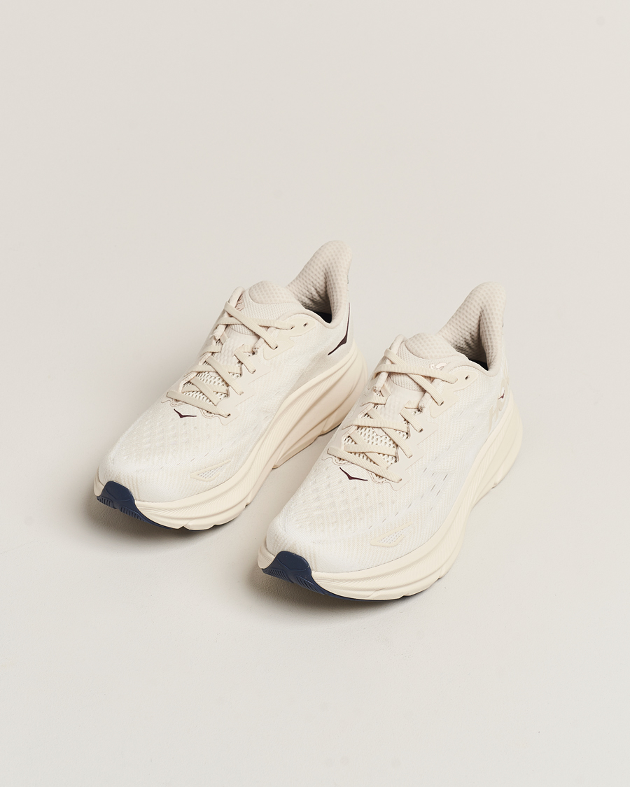 Herr |  | Hoka One One | Hoka Clifton 9 Oat Milk/Alabaster