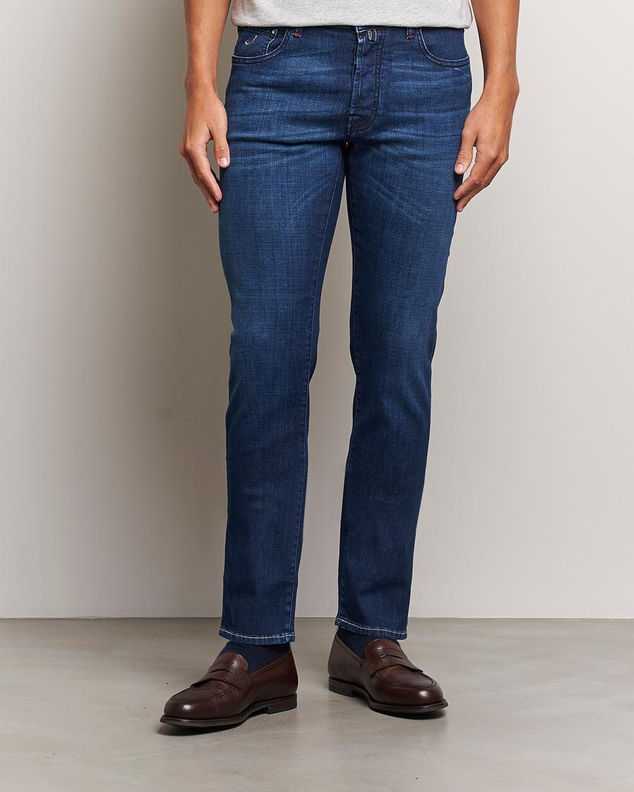 Herr |  | Jacob Cohën | Bard Paris Slim Fit Stretch Jeans Blue