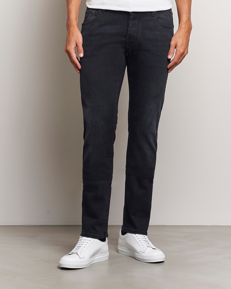 Herr |  | Jacob Cohën | Nick Slim Fit Stretch Jeans Grey