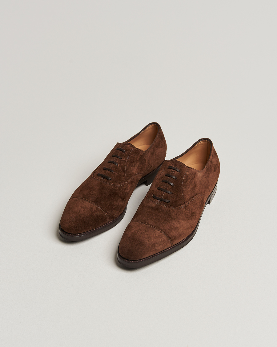 Herr |  | John Lobb | City II Oxford Dark Brown Suede