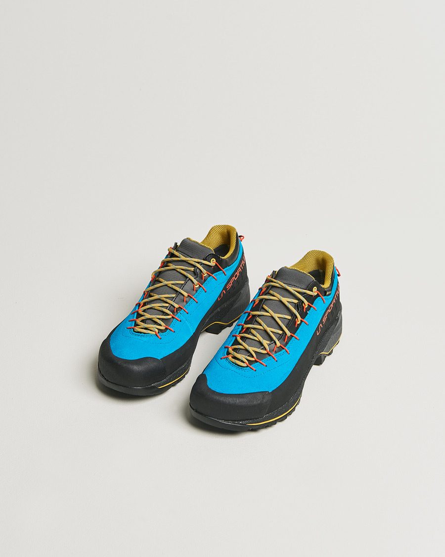 Herr | Trail Sneakers | La Sportiva | TX4 Evo GTX Hiking Shoes Tropic Blue/Bamboo