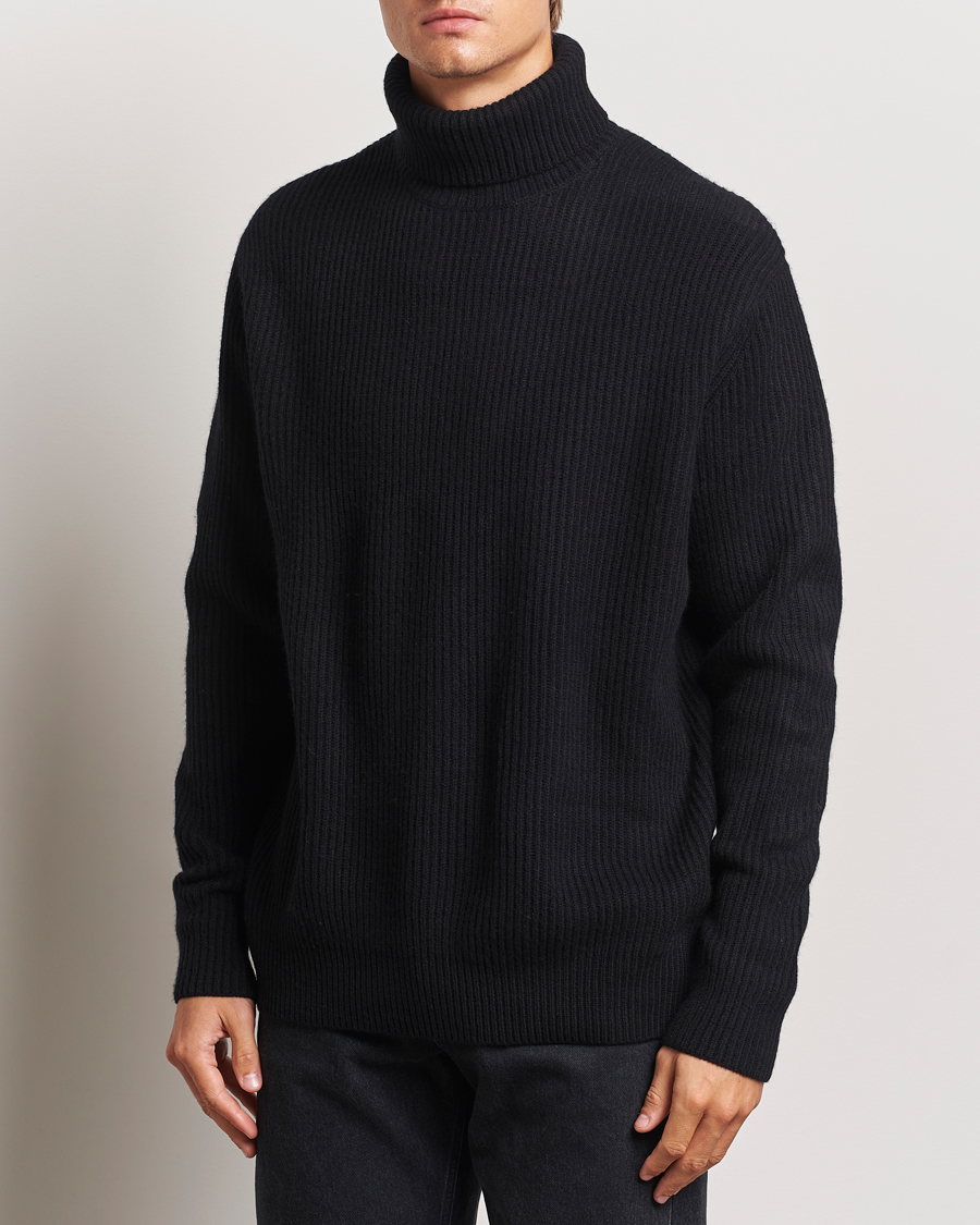 Herr |  | LES DEUX | Eddie Wool Rib Rollneck Black