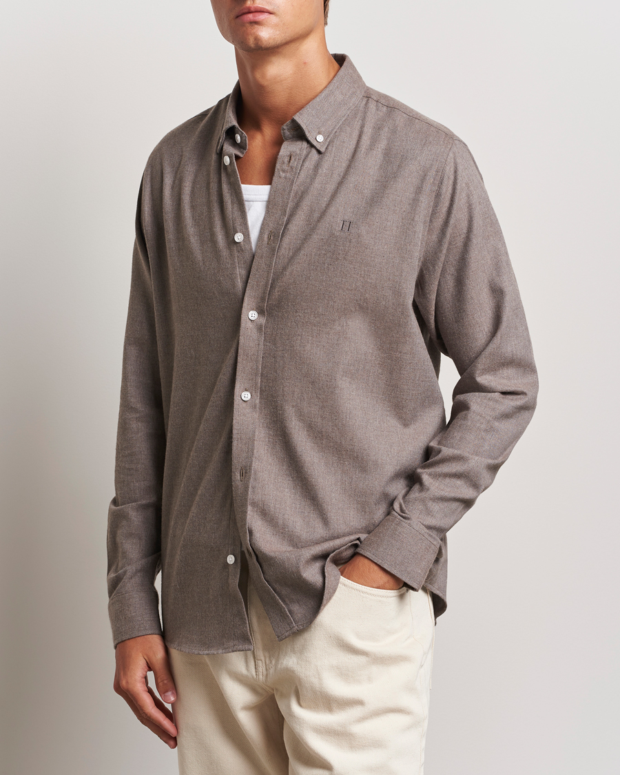 Herr |  | LES DEUX | Dessert Reg Shirt Mountain Grey Melange