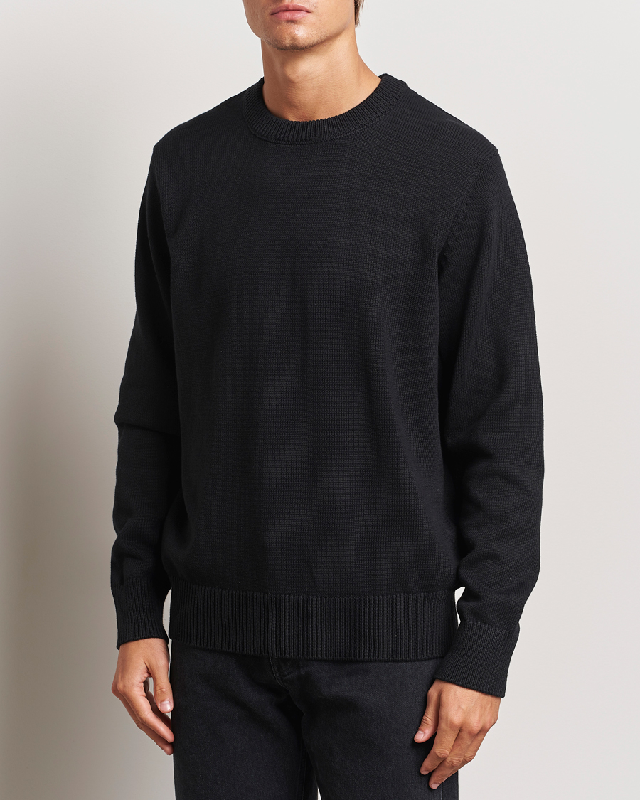 Herr |  | LES DEUX | Gary Cotton Knit 2.0 Black